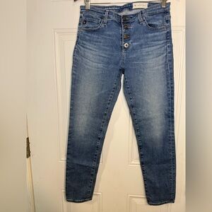 Anthropologie High Rise Blue Jeans Classic Style